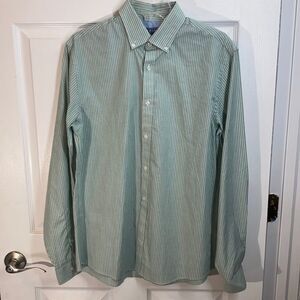 (🔥4 For $20) Izod Stretch Slim Fit long Sleeve 15.5 34/35 (M)